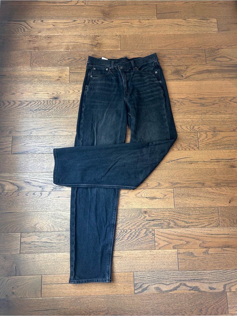 American Eagle Outfitters Black High-Rise Jeans